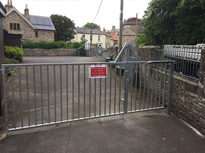 Galvanised Entrance Gate