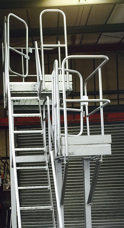 Galvanised Ladder & Platform