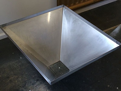 Stainless Steel Hopper